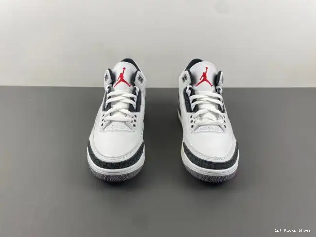 1st Kicks Shoes CT8532-106 Grey 3 Air Cement Jordan 0617